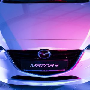 Car Videomapping - Představení nového vozu Mazda 3 