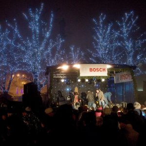 Venkovní vánoční koncert Janka Ledeckého